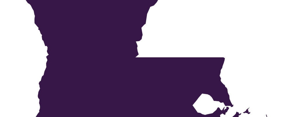 Louisiana’s map frame. Nexus.